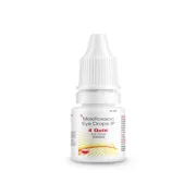 4Quin 5 ml Eye Drops Bottle showing the Front face.