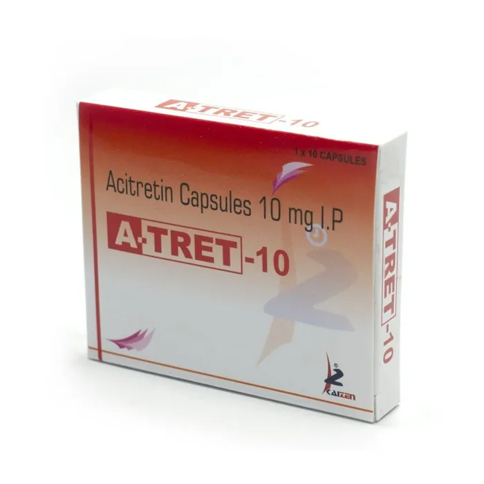 A Tret 10 mg Capsule pack