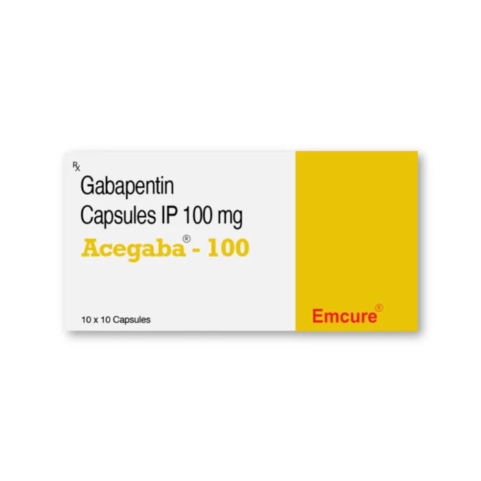 Acegaba 100 Capsule pack