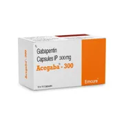 Acegaba 300 Capsule Box/Carton showing the Front face.