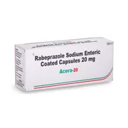 Acera 20 Capsule Box/Carton showing the Front face.