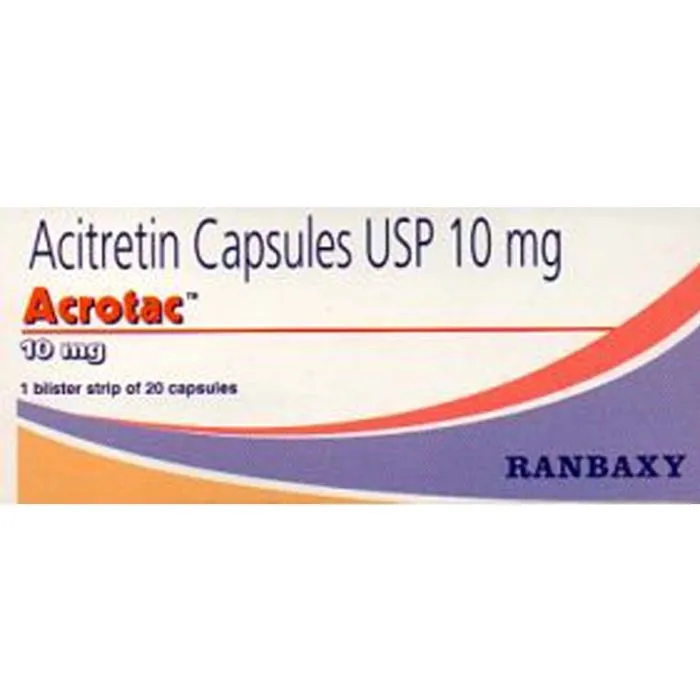 Acrotac 10 mg Capsule pack