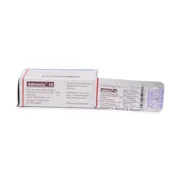 Admenta 10 Mg Box/Carton + Blister Pack showing the Front and Back face.