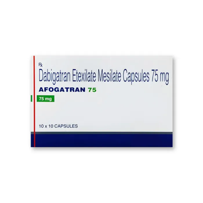 Afogatran 75 mg Capsule pack