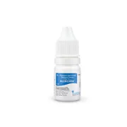 Alerchek 0.1% 5 ml Eye Drops Bottle showing the Front face.