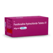 Algrot 180 Mg Tablet Box/Carton showing the Front face.