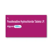 Algrot 180 Mg Tablet Box/Carton showing the Front face.