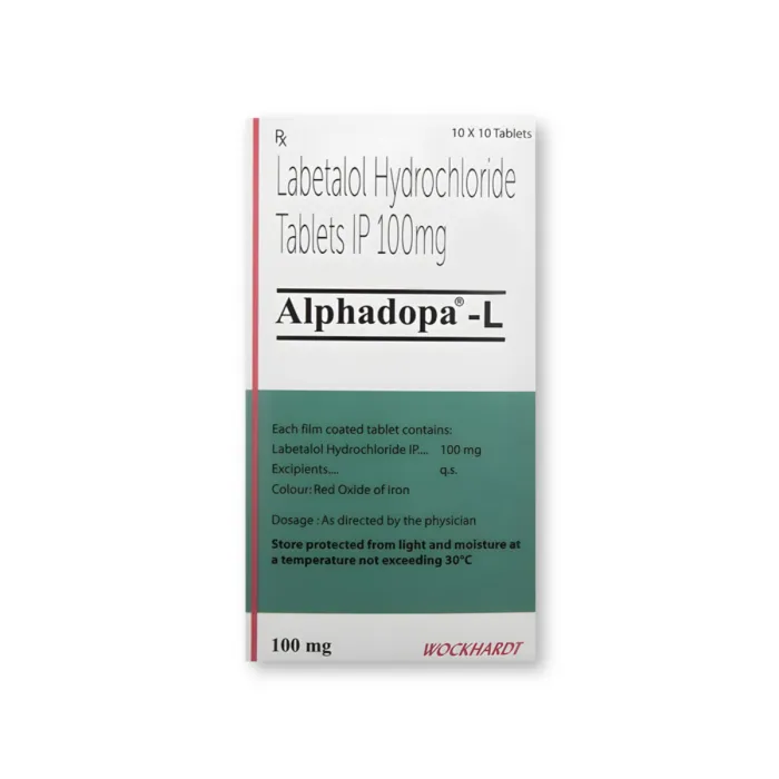 Alphadopa L 100 mg Tablet pack