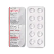 Alphadopa L 100 Mg Tablet Blister Pack showing the Front face.