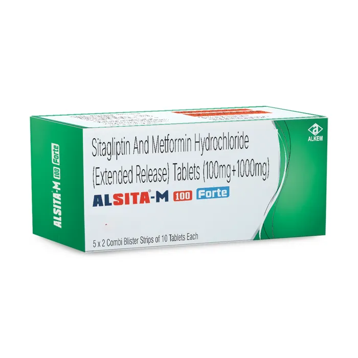 Alsita-M 100 Tablet ER pack