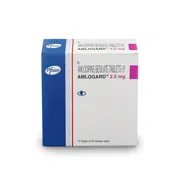Amlogard 2.5 Mg Tablet Box/Carton showing the Front face.