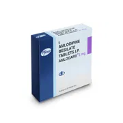 Amlogard 5 Mg Tablet Box/Carton showing the Front face.
