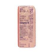 Amlopres 10 Mg Strip showing the Front face.