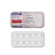 Amlosafe 5 Tablet Blister Pack showing the Front face.