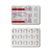 Amtas 10 Tablet Blister Pack showing the Front face.