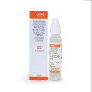 Andre I Kul 10 ml Eye Drops Bottle + Box/Carton showing the Front face.