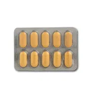 Angiotec 500 Mg Tablet Blister Pack showing the Front face.