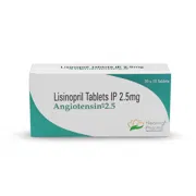 Angiotensin 2.5 Mg Tablet Box/Carton showing the Front face.