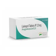 Angiotensin 2.5 Mg Tablet Box/Carton showing the Front face.