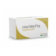 Angiotensin 5 Mg Tablet Box/Carton showing the Front face.