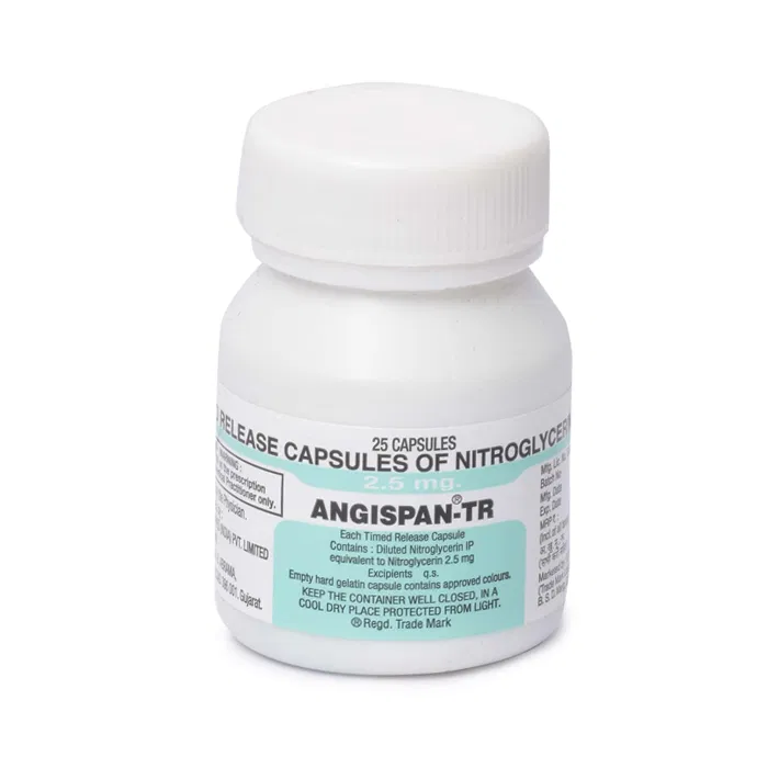 Angispan TR 2.5 mg Capsule pack