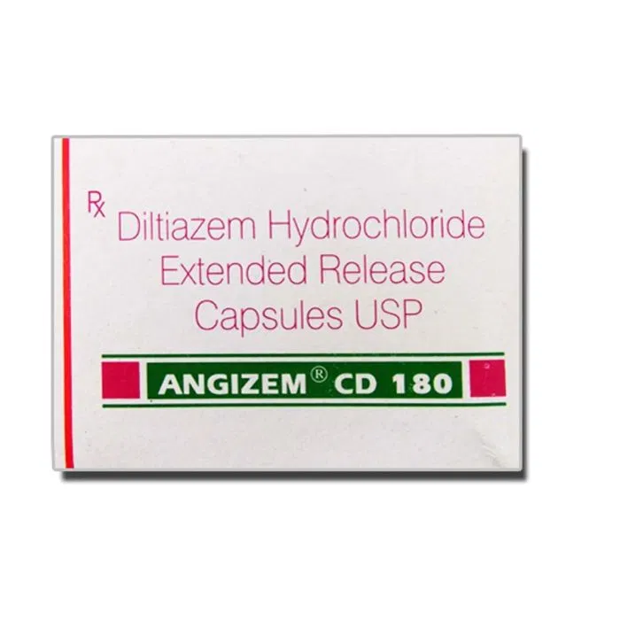 Angizem 180 mg Tablet pack