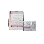 Angizem CD 90 Mg Box/Carton + Blister Pack showing the Front face.
