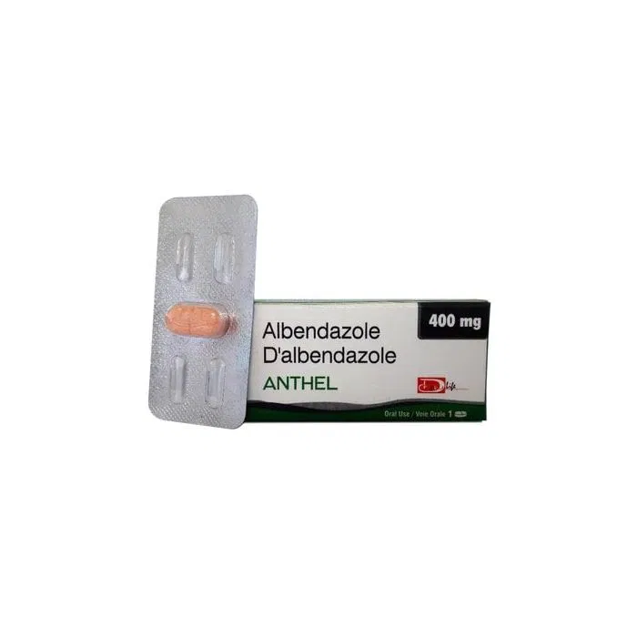 Anthel 400 mg Tablet pack