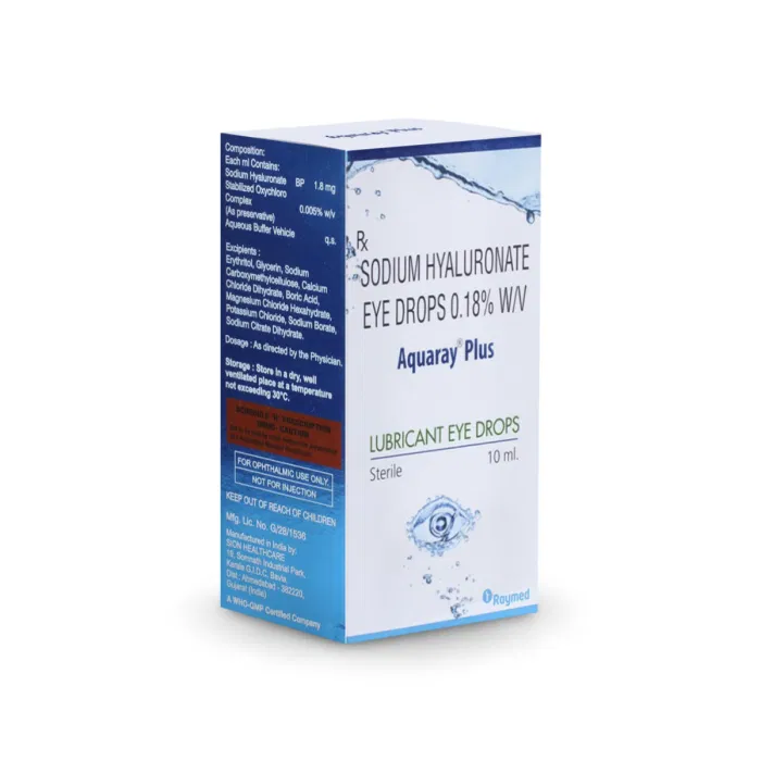 Aquaray Plus 10 mL Eye Drop pack