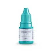 Aquaray Plus 10ml Eye Drops Bottle showing the Front face.