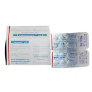 Aquazide 25 Mg Box/Carton + Blister Pack showing the Front/Back face.