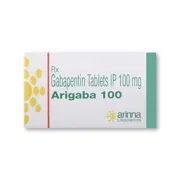 Arigaba 100 Tablet Box/Carton showing the Front face.