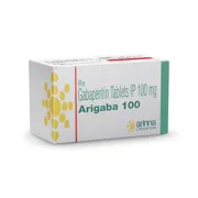 Arigaba 100 Tablet Box/Carton showing the Front face.