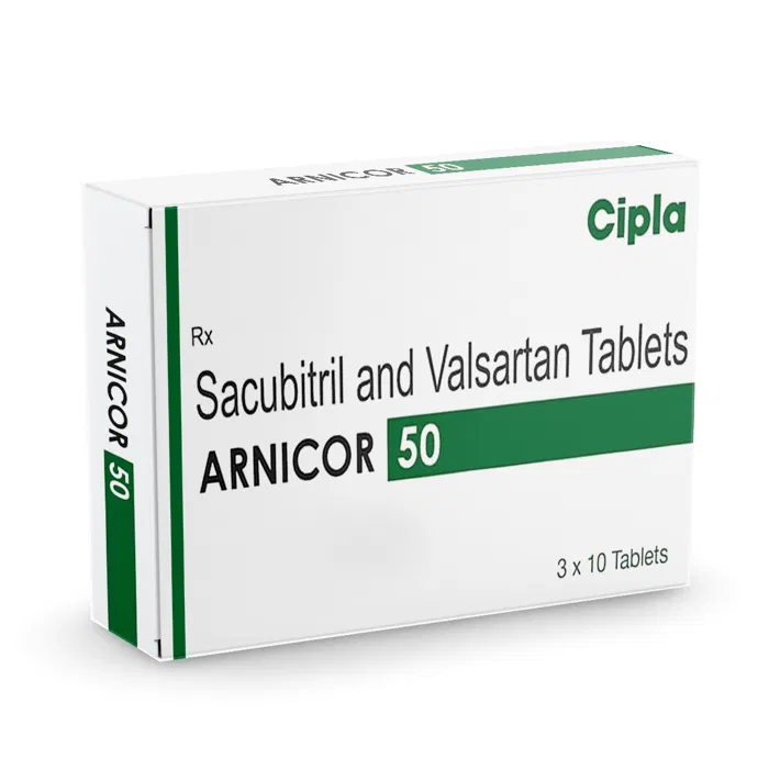 Arnicor 50 Tablet pack