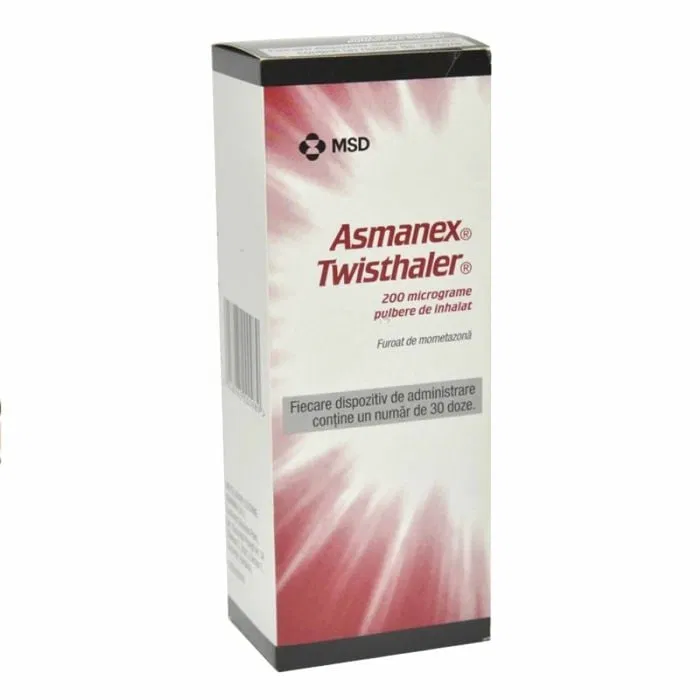Asmanex Twisthaler 200 mcg pack