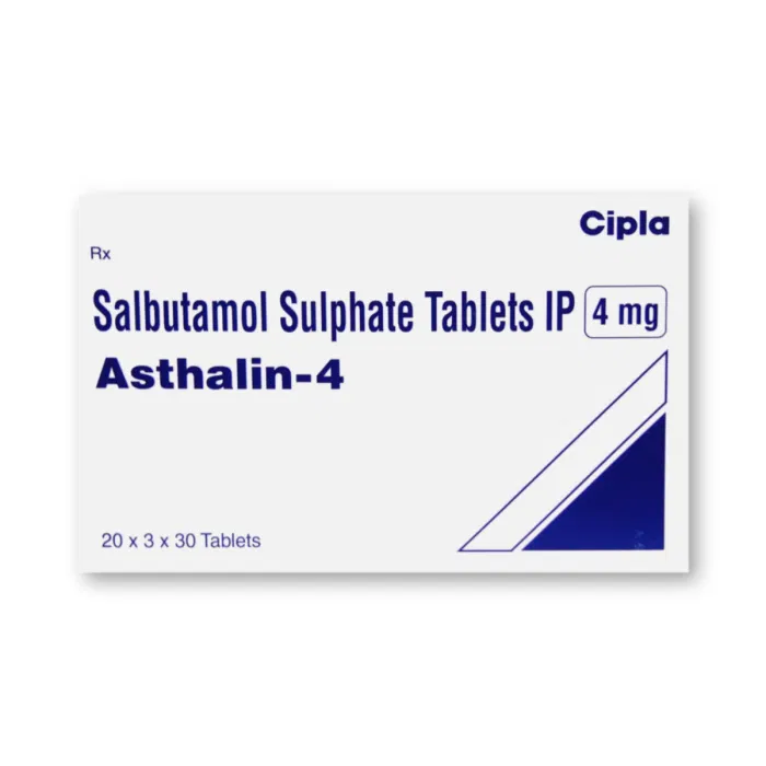 Asthalin 4 mg Tablet pack