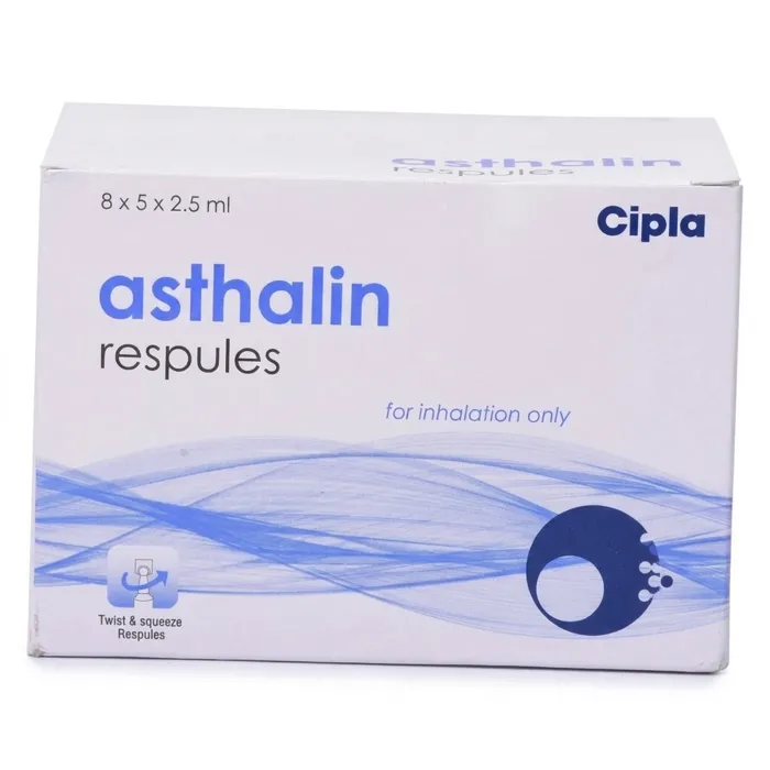 Asthalin Respules 2.5 mL pack
