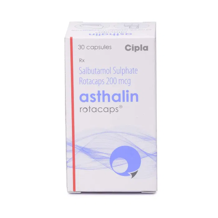 Asthalin Rotacaps 200 mcg pack