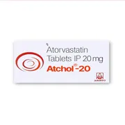 Atchol 20 Tablet Box/Carton showing the Front face.