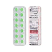 Atenij 50 Mg Tablet Blister Pack + Strip showing the Front/Back face.