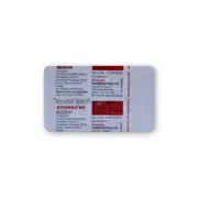 Atorec 80 Tablet Strip Back view
