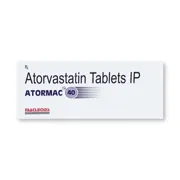 Atormac 40 Tablet Box/Carton showing the Front face.