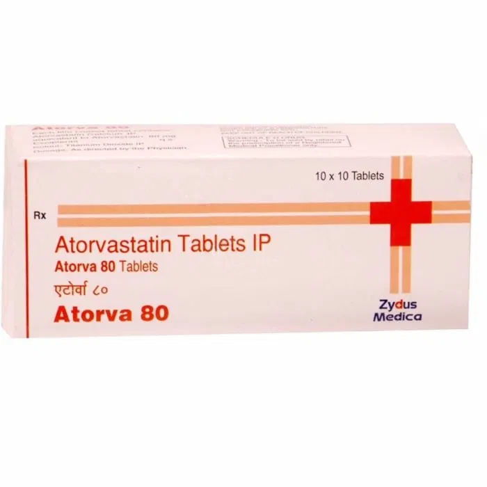 Atorva 80 mg Tablet pack