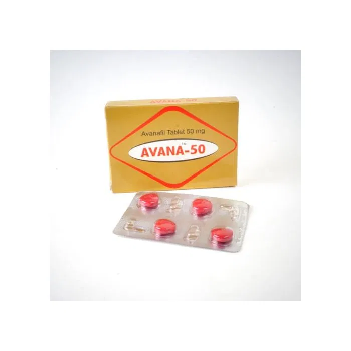 Avana 50 mg Tablet pack