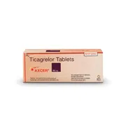Axcer 60 Mg Tablet Box/Carton showing the Front face.