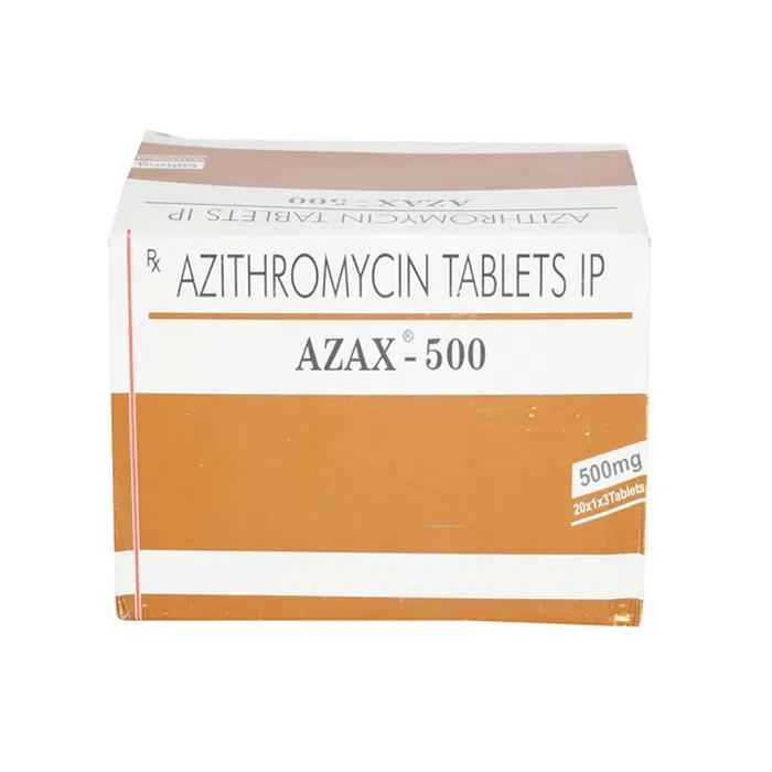 Azax 500 mg Tablet pack