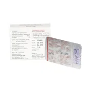 Azax 500 Mg Box/Carton + Blister Pack showing the Front and Back face.