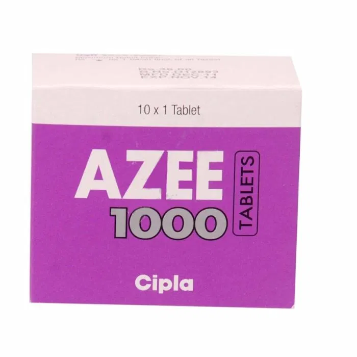 Azee 1000 mg Tablet pack