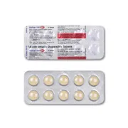 Azilup 100 Mg Tablet DT Blister Pack showing the Front/Back face.
