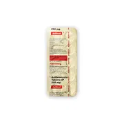 Azithro 250 Mg Tablet Blister Pack showing the Front face.